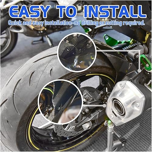 Miniatura 4 de Carenados de marco de motocicleta Z900RS para neumático trasero, guardabarros, protector contra salpicaduras, carenado para Kawasaki Z900 2017-2022,