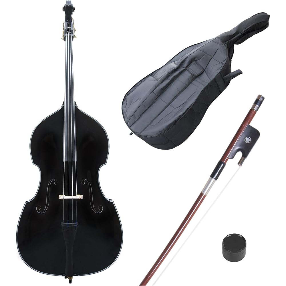 40/mo Finance Cecilio CDB Upright Double Bass with an Adjustable