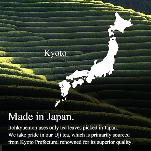 Miniatura 5 de ITOHKYUEMON KYOTO Uji Matcha Ichibancha Polvo Uji MidoriSeijunomoriTenjoUjimidoriHokyu- 0.044 lb(20g) JAPÓN (Grado 2 Seijunomori20)