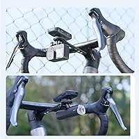 Vista 6 de Adaptador de montaje para computadora de bicicleta de aleación de aluminio, compatible con cámaras de acción GoPro y luces de bicicleta, soporte