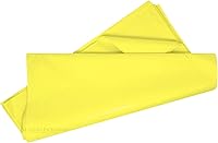 Vista 3 de Flexicore Packaging Papel de seda para envolver regalo Tamaño 15 x 20 pulgadas 100 hojas Papel de seda a granel sin ácidos (Amarillo)