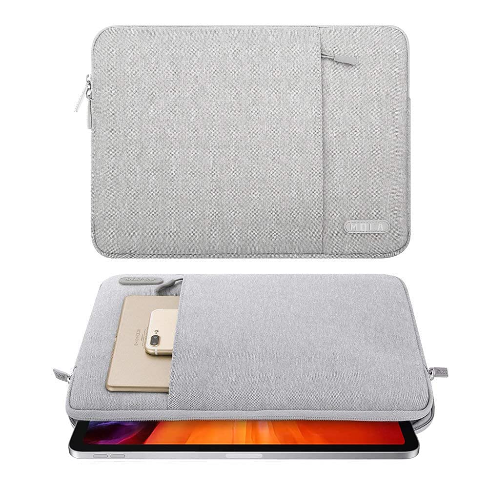MOCA 9-11 Inch Tablet Sleeve Bag Carrying Case Fits New 11-inch iPad Pro M4/iPad Air M2 2024, Air 5/4/3 10.9"/10.5", Pro 11 M2, i-Pad 10th 10.9, i-Pad 9/8th Gen 10.2, Tab S8/S9 11"-image-23