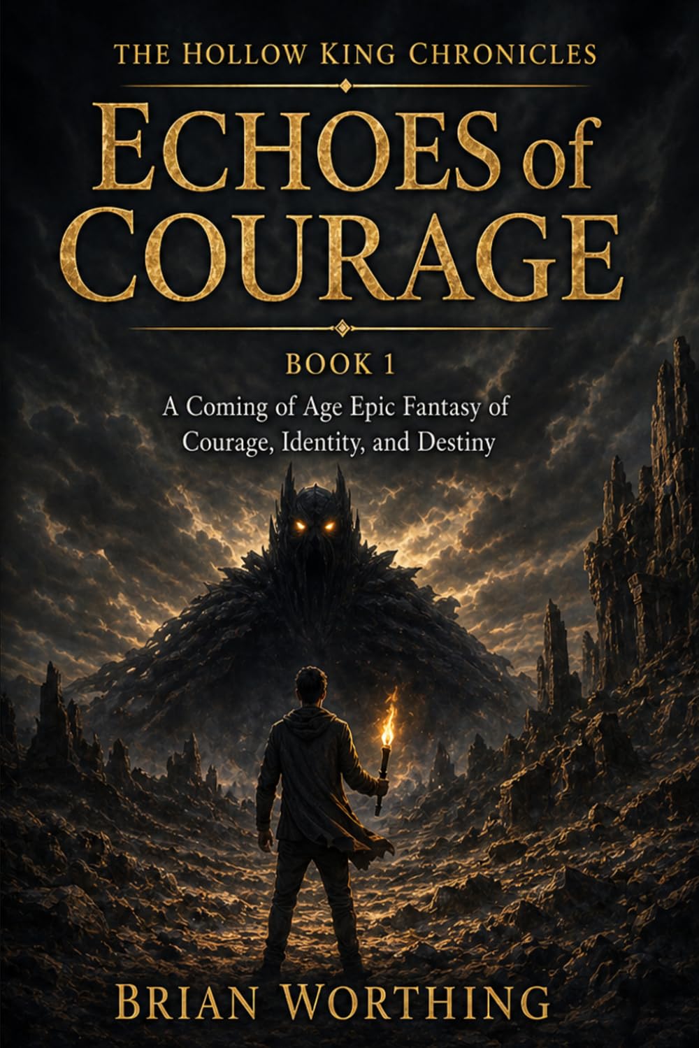 The Hollow King Chronicles: Echoes of Courage: A Coming of Age Epic Fantasy of Courage, Identity, and Destiny: 1