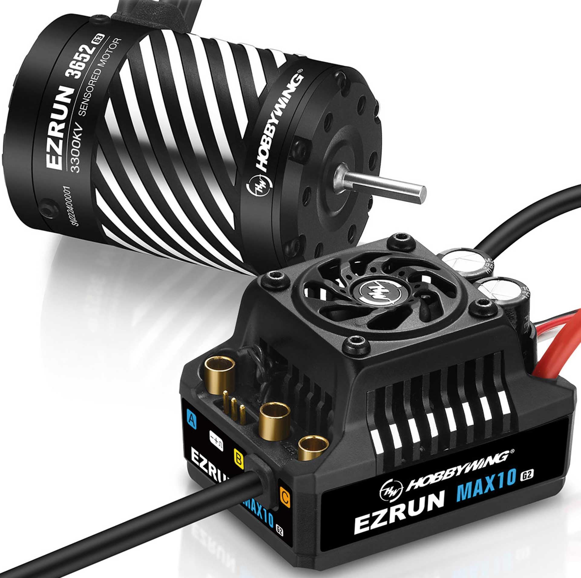 Combo EZRUN MAX10 G2 80A/3652SD 3300kv G3
