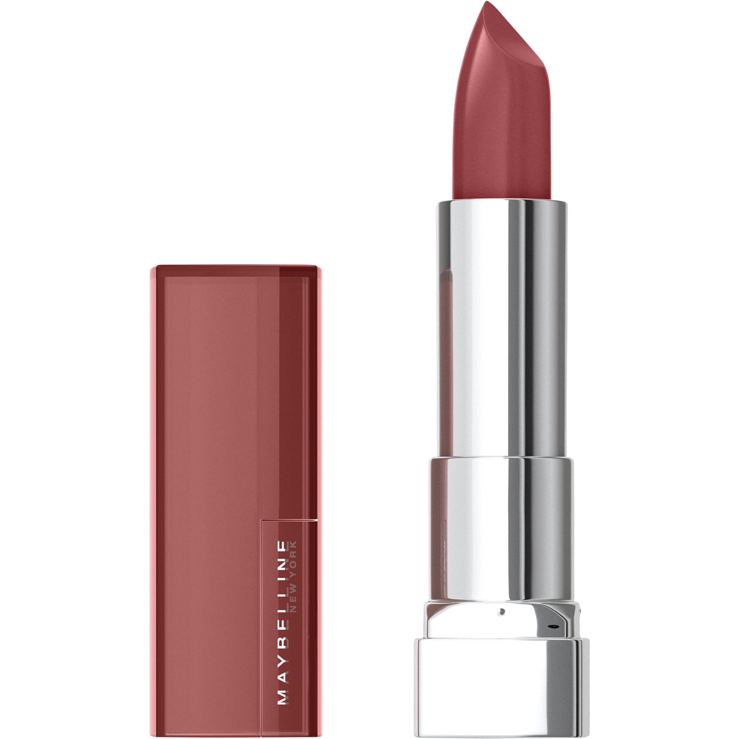 Maybelline New York Pflegender Lippenstift mit cremiger Textur und schimmerndem Finish, Color Sensational, Nr. 642 Latte Beige, 1 x 4,4 g