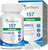 157 Capsules 1000 MG, 157 Capsules,Non-GMO, Gluten-Free, 60 Capsules