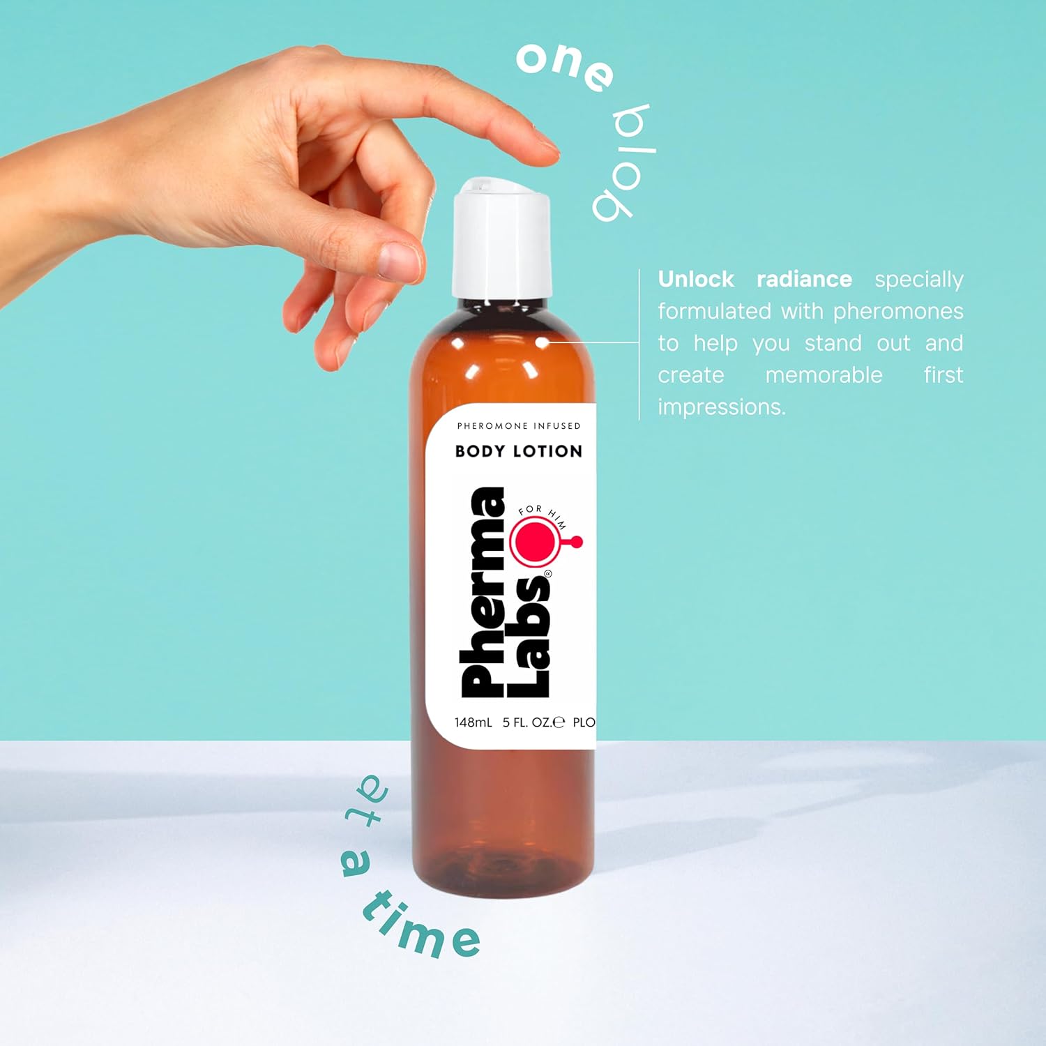 Pheromone Body Lotion Him - Alluring Scent - Perfume con feromonas Cologne oil infused for Men - Enhance Attraction - Pheromones Perfumes for Men - Long-Lasting - Para Hombre Fragrance