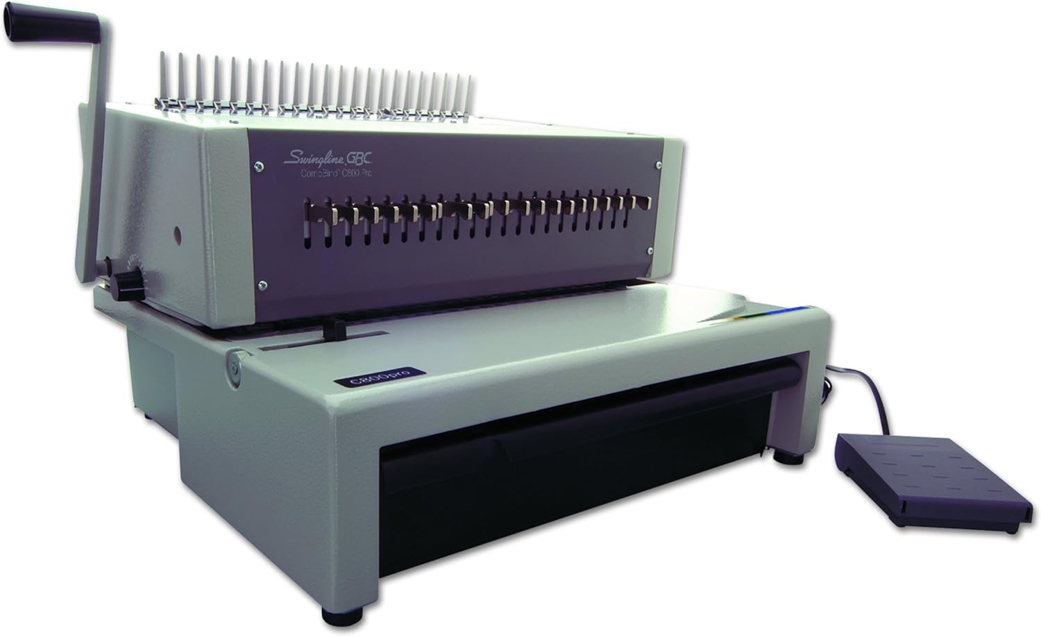 Authentic Crazy Deals GBC Binding Machine, Electric, Binds 500 Sheets, Punches 25 Sheets, CombBind C800PRO (27170),Gray Promo Discount Up To 70% Off GBC Binding Machine, Electric, Binds 500 Sheets, Punches 25 Sheets, CombBind C800PRO (27170),Gray