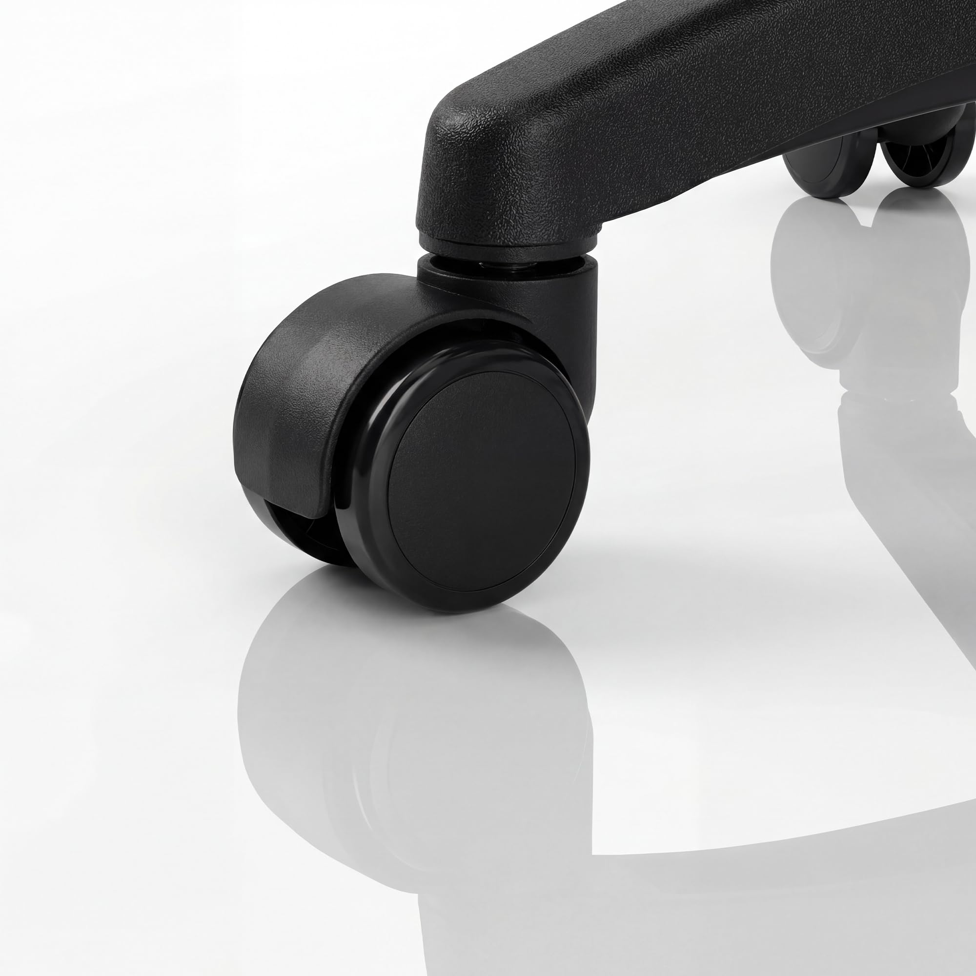 Jan Nowak Tabouret Atelier a roulettes réglable 58,2-79,5 cm pivotant 360 Tabouret Laboratoire Ergonomique siège Mobile Professionnel Industriel Jusqu à 130 kg
