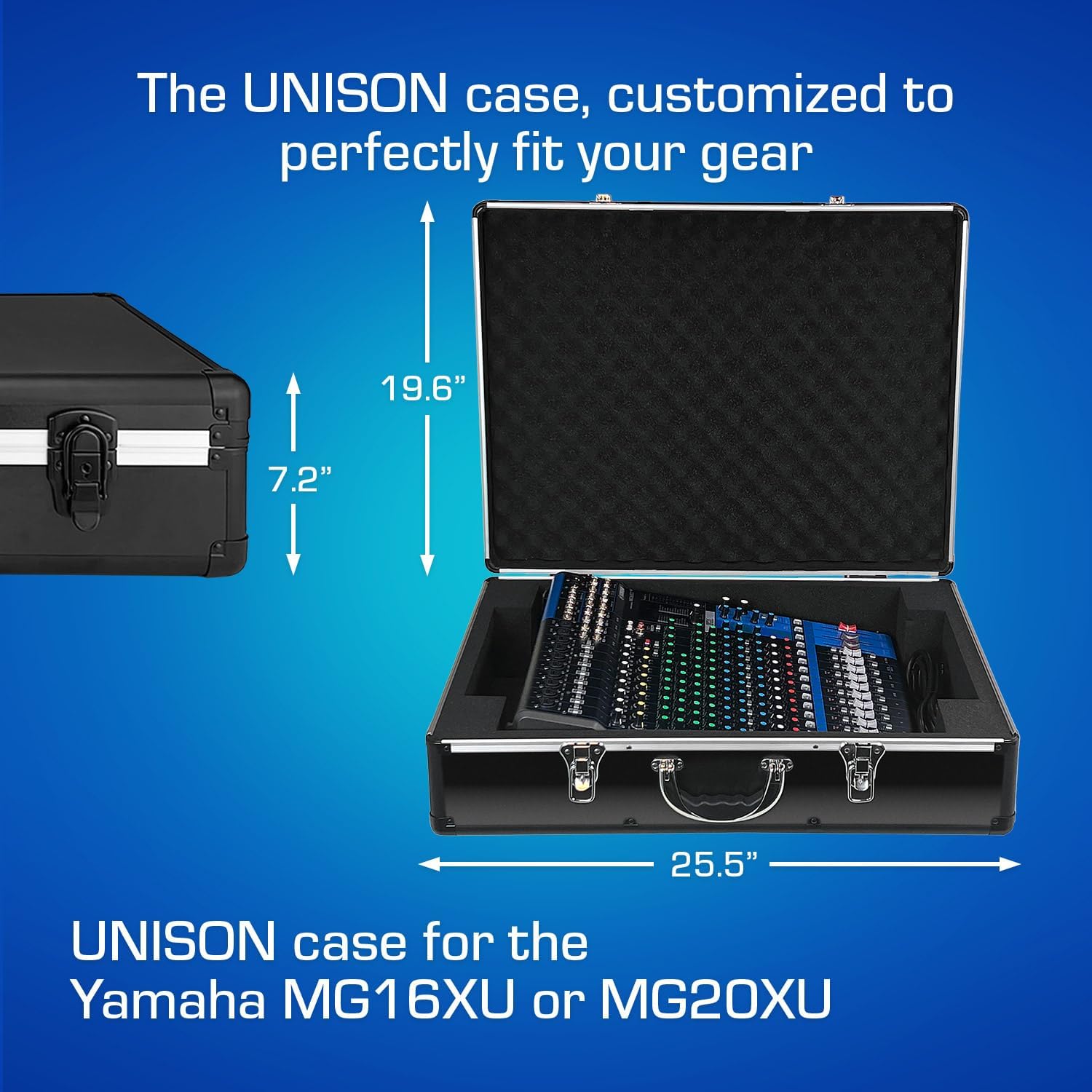 ANALOG CASES UNISON Case for Yamaha MG16XU / MG20XU - Ultra-Lightweight UNISON Hard Case - Image 5