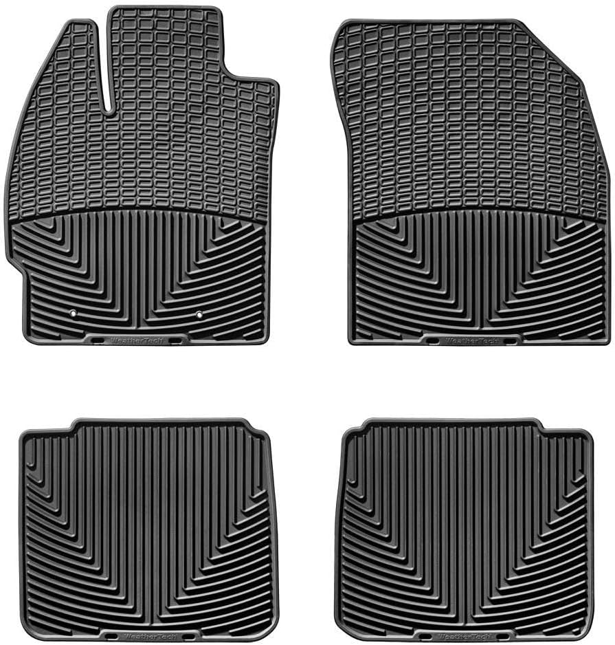WeatherTech All-Weather Floor Mats for Toyota Prius 1st & 2nd Row (WTCB151085), Black