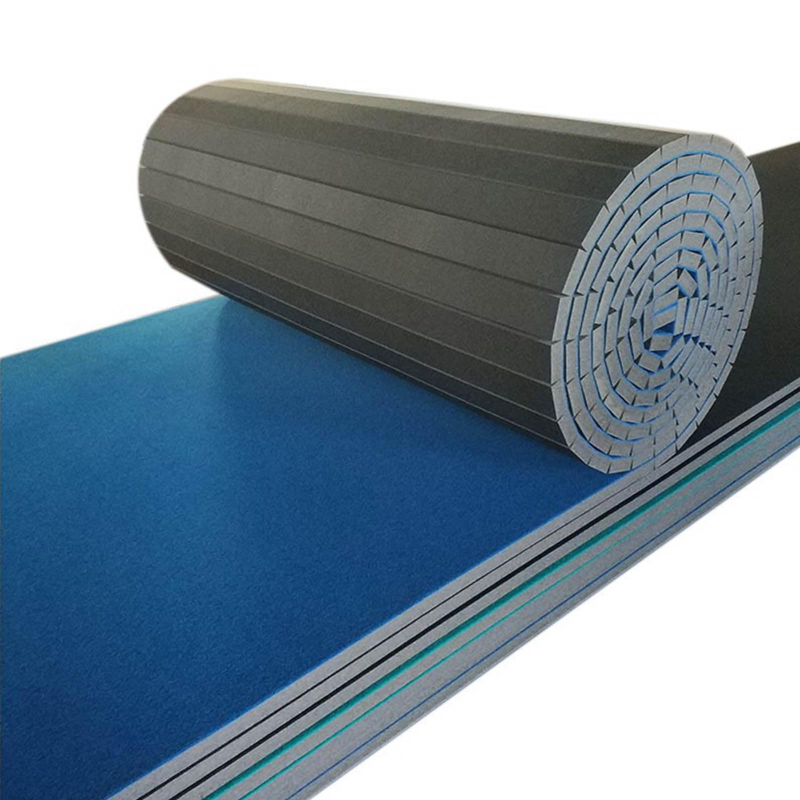 Grippy Gym Carpet Top Sturdy Foam Wrestling Mats for MMA Gymnastics Indoor Gymnastics Tracks Exercise Mat Roll Out