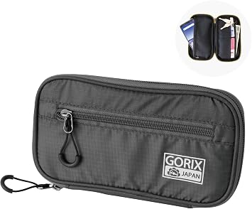 GORIX دورة المحفظة حقيبة الحقيبة للماء حالة الهاتف المحمول الطريق MTB الدراجة BKPOGlobal الطبعة الأسود