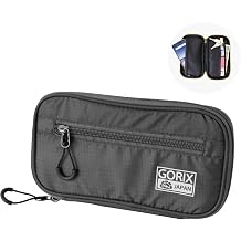 GORIX Cycling Wallet Pouch Bag Waterproof Phone Case Road MTB Bike BKPO Black