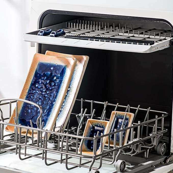 Set de Platos para Sushi UNICASA 8 piezas de Cerámica miniatura 6