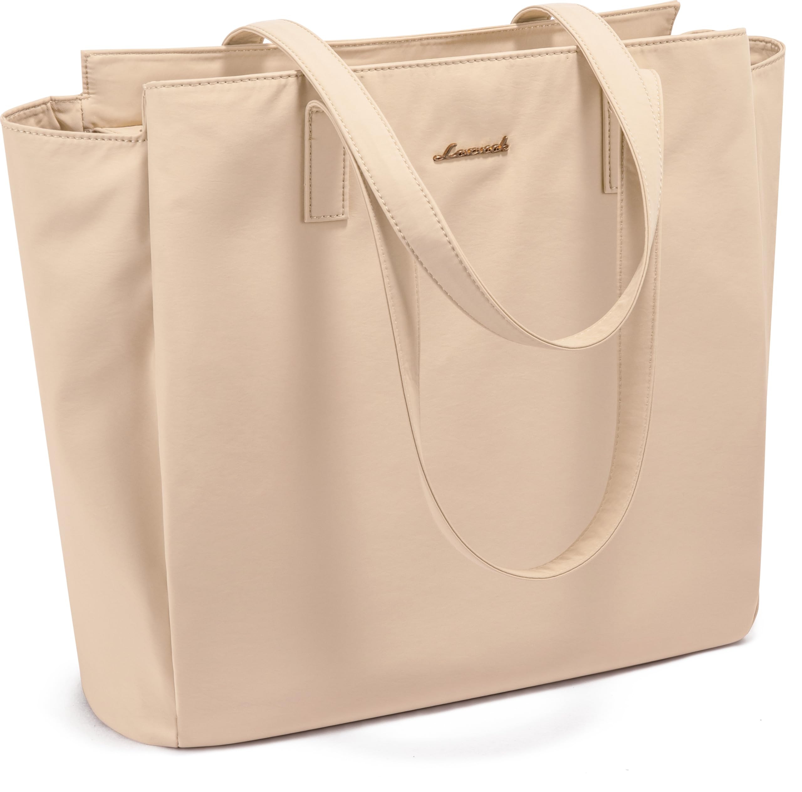 LOVEVOOK Tote Bag For Women, Travel Work Tote with Zipper Fits 14'' Laptop, Large Shoulder Handbag, Carry on Bag for Teacher Nurse Gym