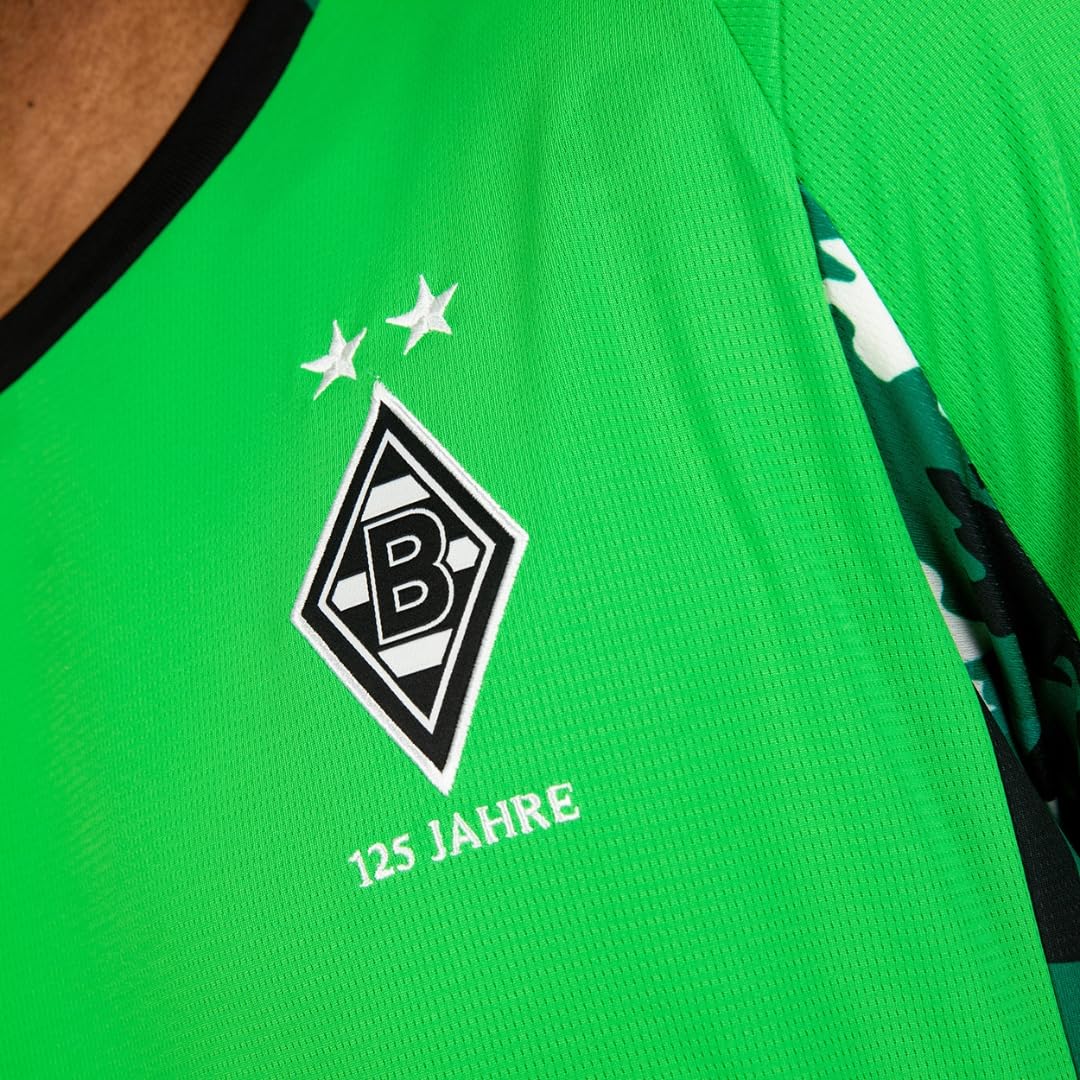 PUMA Offizielles Auswärtstrikot „Away 25/26“ | Borussia Mönchengladbach | Kurzarm, dryCELL, Recyceltes Material, Gladbach Trikot