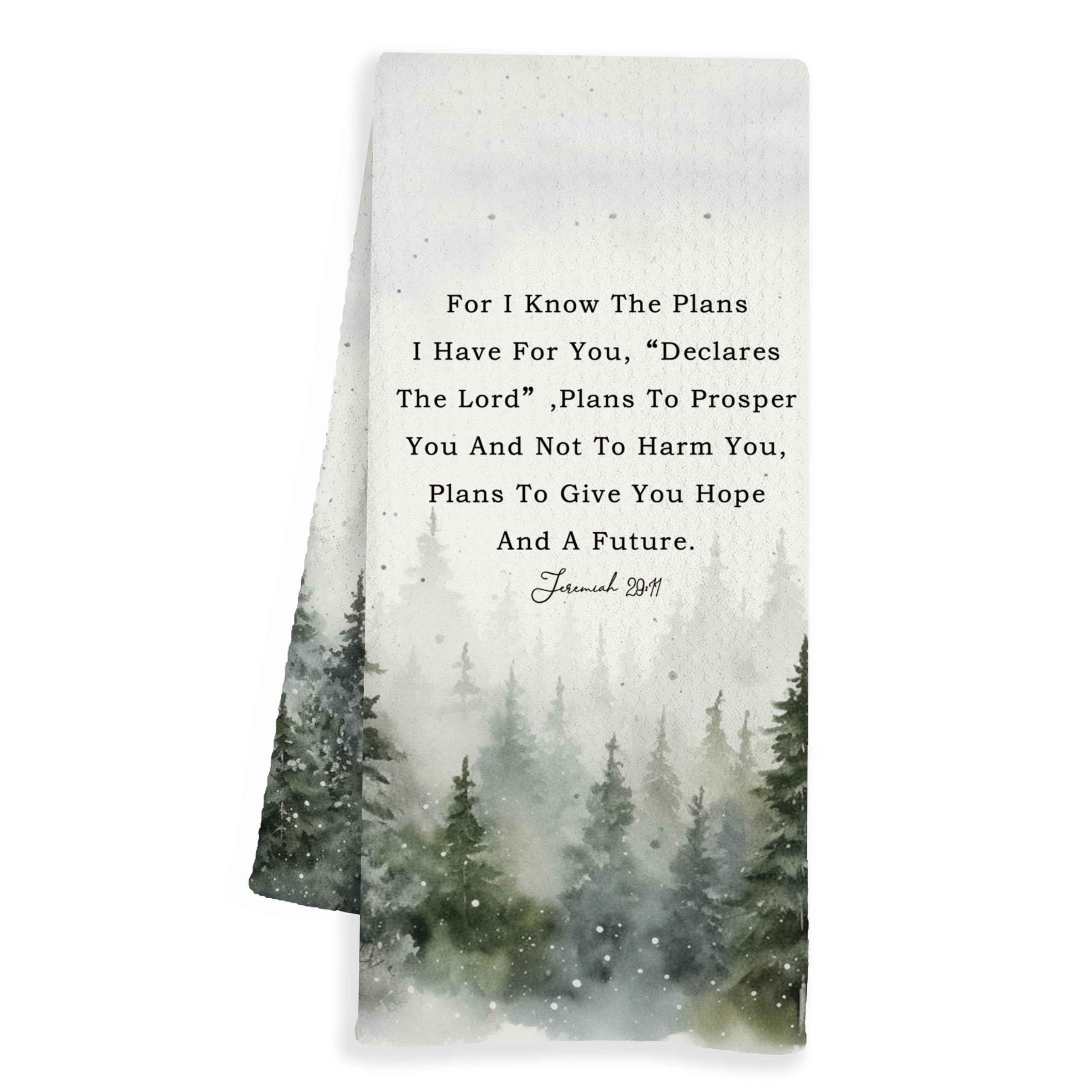 INDAJEDN Golden Retriever Kitchen Towels - Funny Dog Dish Towels, 16x24 Inches, Microfiber, Blue Dog Design
