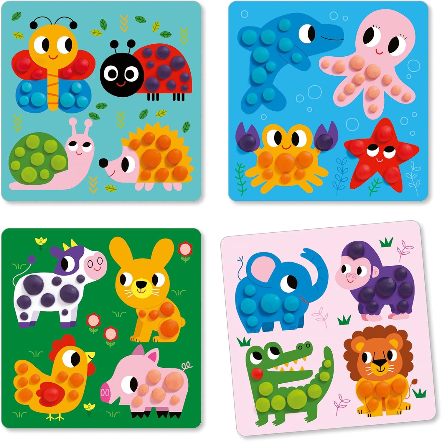 DJECO Dough Circles and Dough Shaping Kit