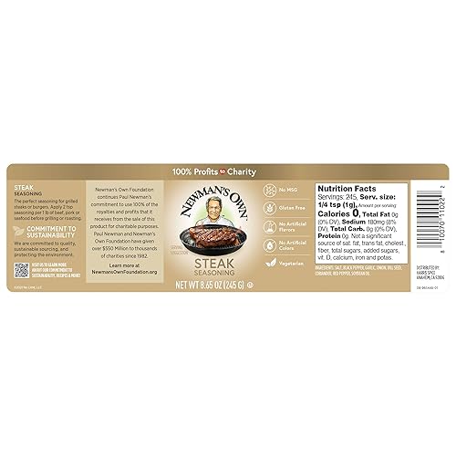 Miniatura 5 de Newman's Own Paquete de chef con condimento para barbacoa de café, condimento para bistec y condimento para jerk caribeño