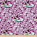 FreeSpirit Fabrics Free Spirit 0441319 Tula Pink Chipper Fox Nap Yard, Raspberry