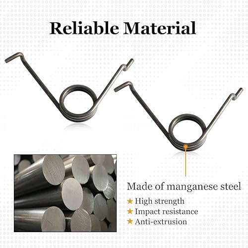 Miniatura 2 de FUSCH 2 piezas nuevo resorte de pedal de embrague de retorno compatible con Volvo Kenworth camión reemplazo # 82332690