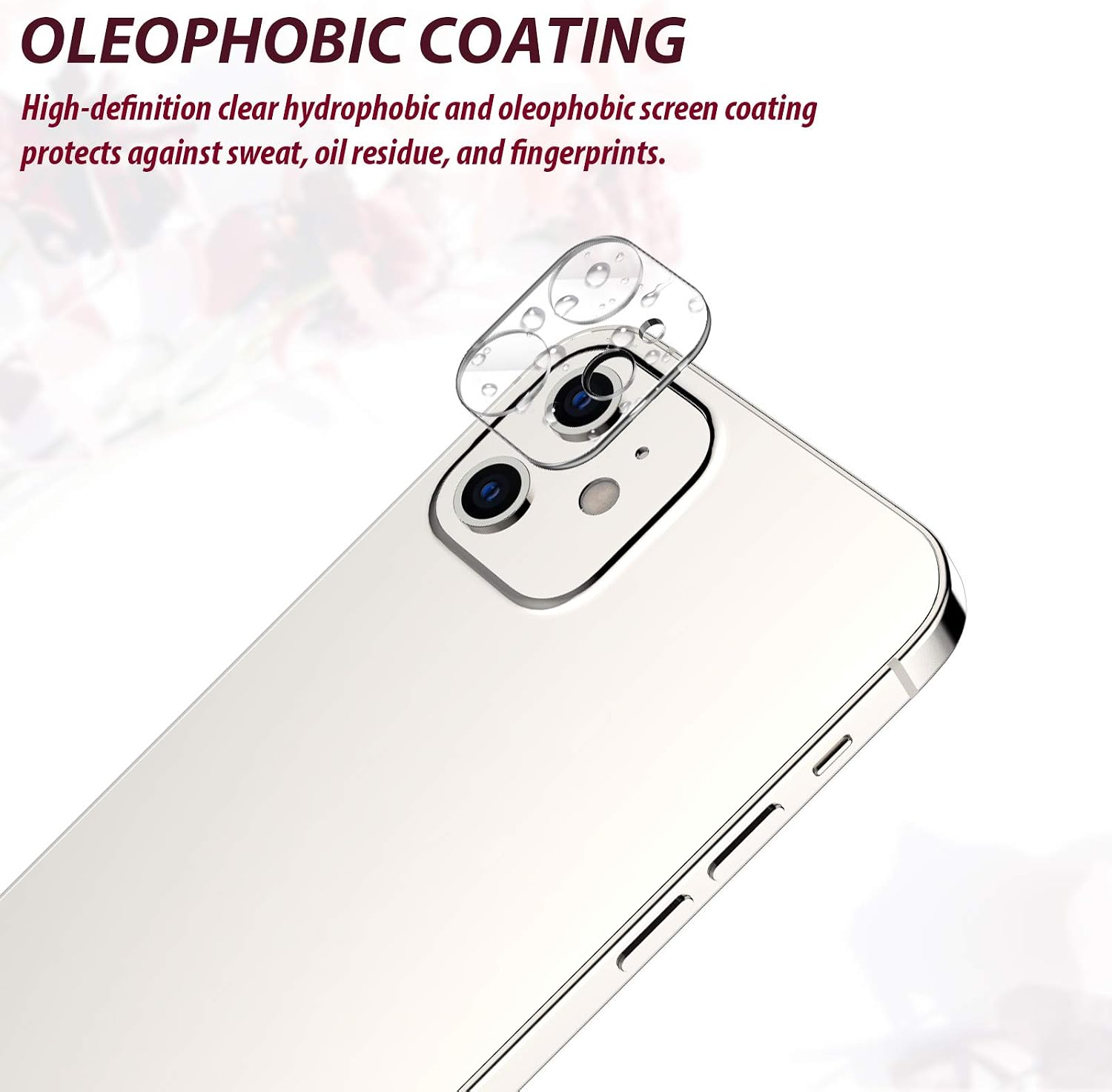 EGV [3 Pack] Camera Lens Protector Compatible with iPhone 12 5G (6.1’’), HD Clear Tempered Glass Back Camera Protector [Anti-Scratch] [Ultra-Thin] [Easy Installation]