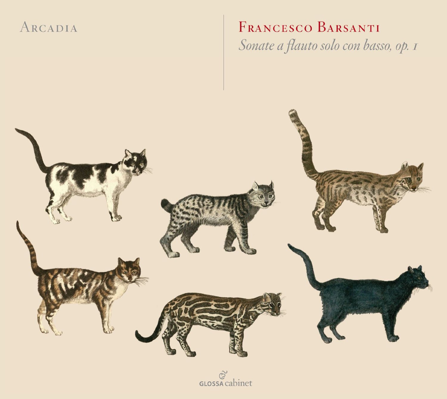 Francesco Barsanti - Sonate a flauto solo con basso, op. 1