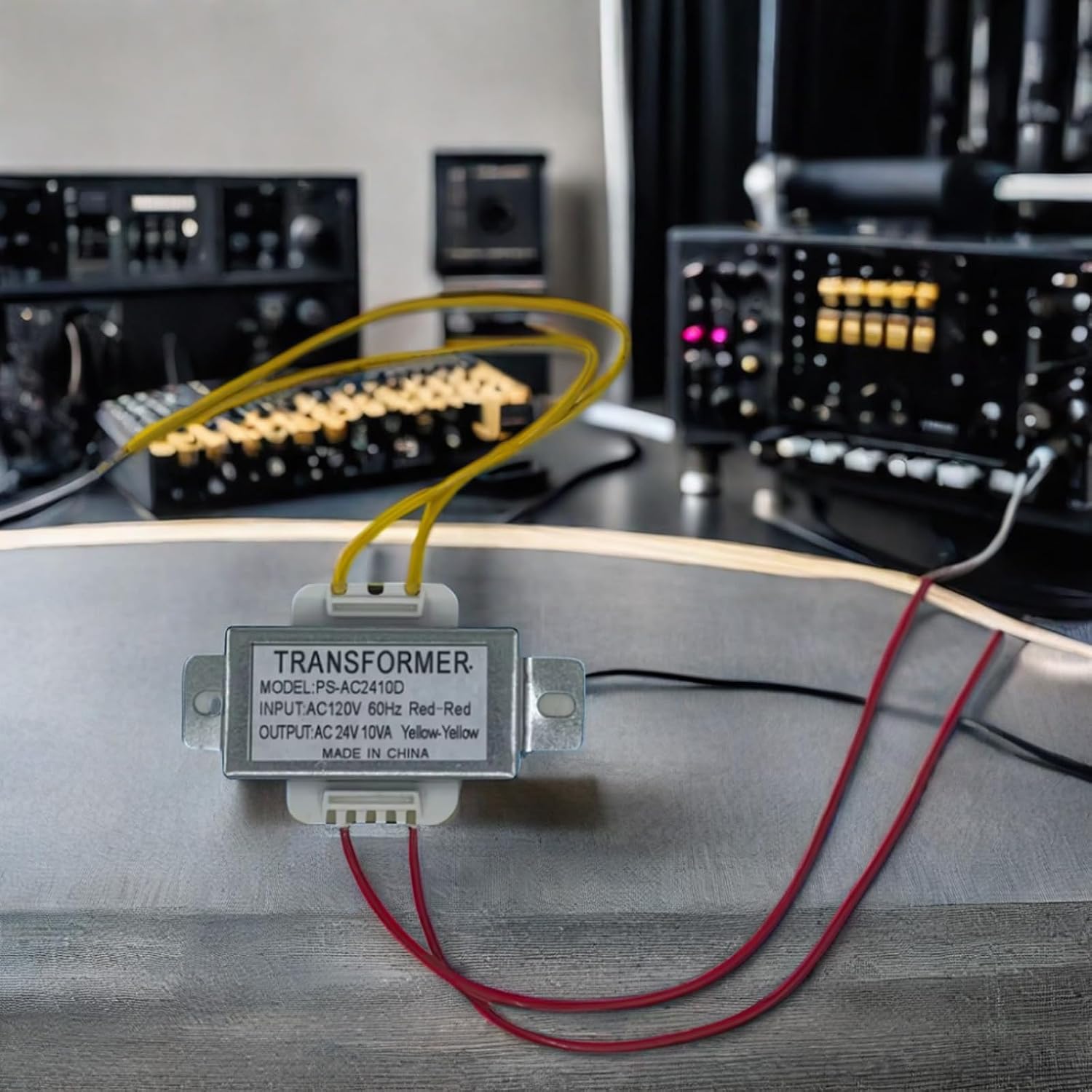 AC/AC Power Transformer Input 120V 60Hz Output 24V 10VA Single Phase Transformer for Lighting Power Supplies, Audio Equipment