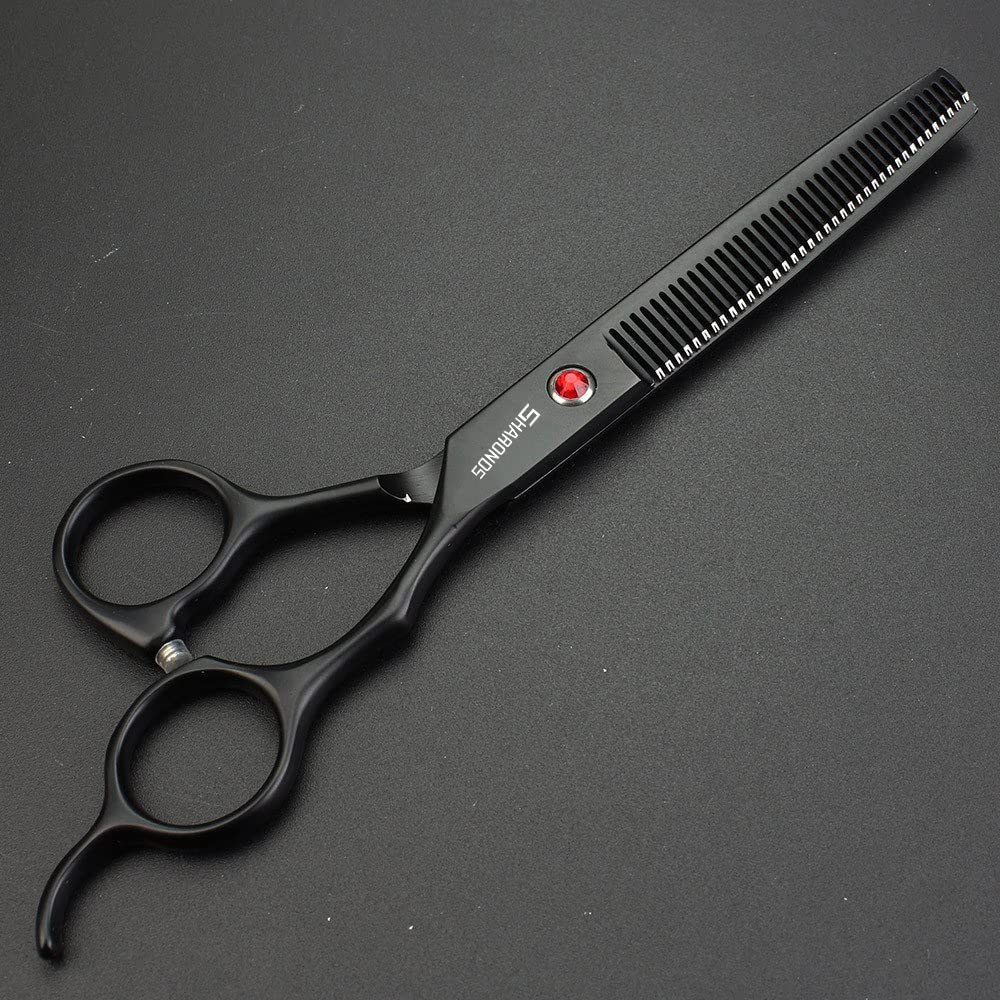 6/7-Zoll professionelle Haarschneider Set, Edelstahl ultra scharfe Haarschneider, spezialisiert für Friseure (7 Zoll -2Stück)