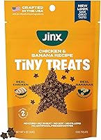Vista 16 de Jinx Golosinas de entrenamiento de pollo y plátano para perros y cachorros, bajas en calorías, 100% naturales, pollo real ahumado a fuego lento, sin