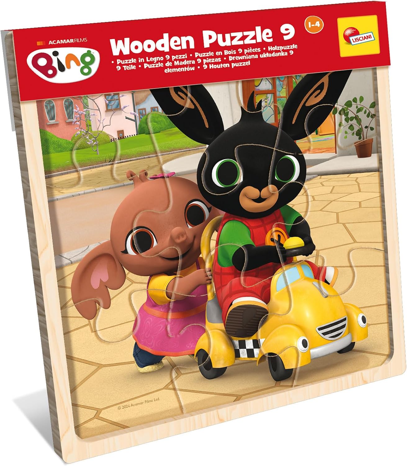 Lisciani Games - Wooden Puzzle, 111213