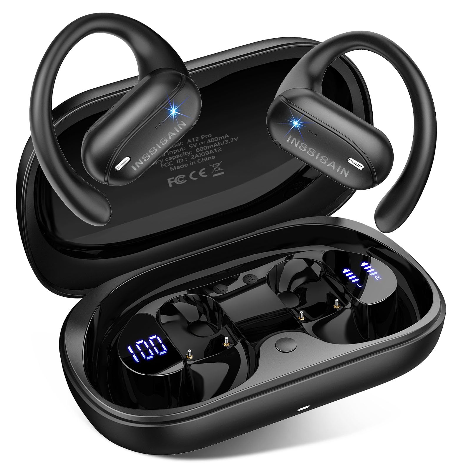 Faizer ® AI Ecouteur Traducteur Instantané Avec 156 Langues / 7 Modes