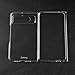 Zeking Designed for Google Pixel Fold Case, Crystal Clear Transparent Reinforced Corners TPU Shock-Absorption Flexible Case Cover for Google Pixel Fold (Clear)