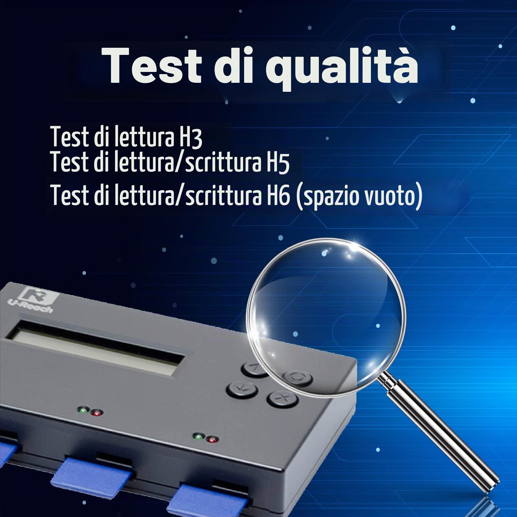 UReach SD312N - Duplicatore di schede SD MicroSD da 1 a 2 schede di memoria TF, stazione di copia per Raspberry Pi di backup dei supporti