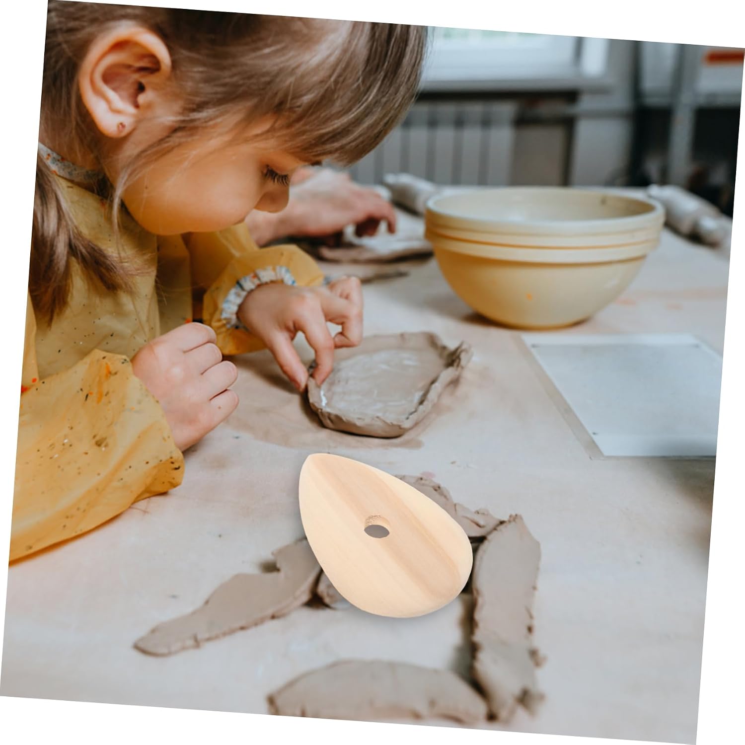 LIFKOME Clay Sculpture Tool Ergonomic Carve Cutter for Clay Carving Pottery Durable Material for Ceramics Modeling and DIY Crafts