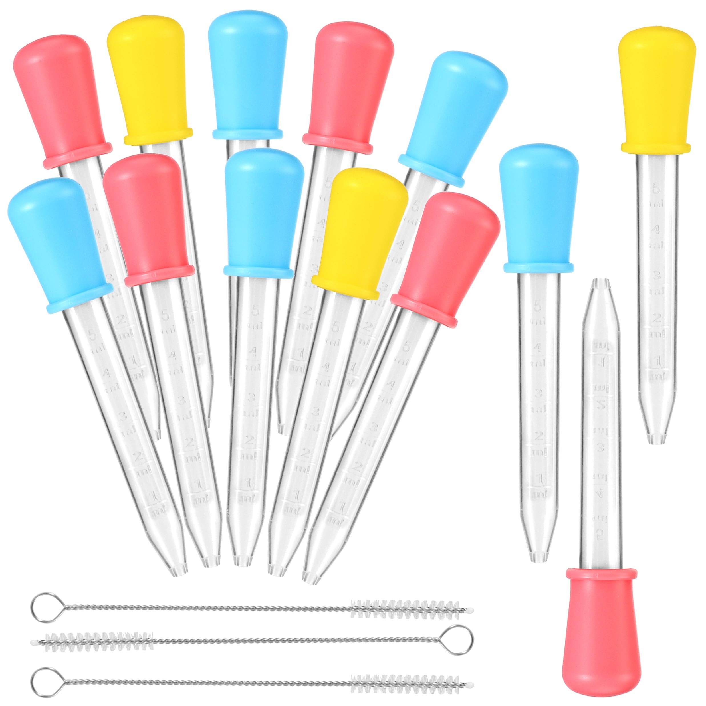 100 Mini Pipette In Plastica Da 4 Ml - Contagocce Monouso Per Salse, Sfumature, Iniezioni, Decorazioni Di Cupcake E Dolci - 2
