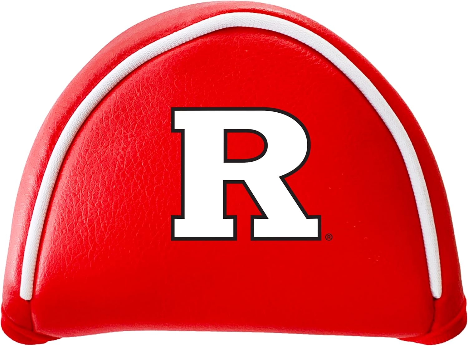 Team Golf NCAA Rutgers Mallet Putter Cover - Printed, Fits Most Mallet Putters, Easily Slips on and Secures With Velcro Closure