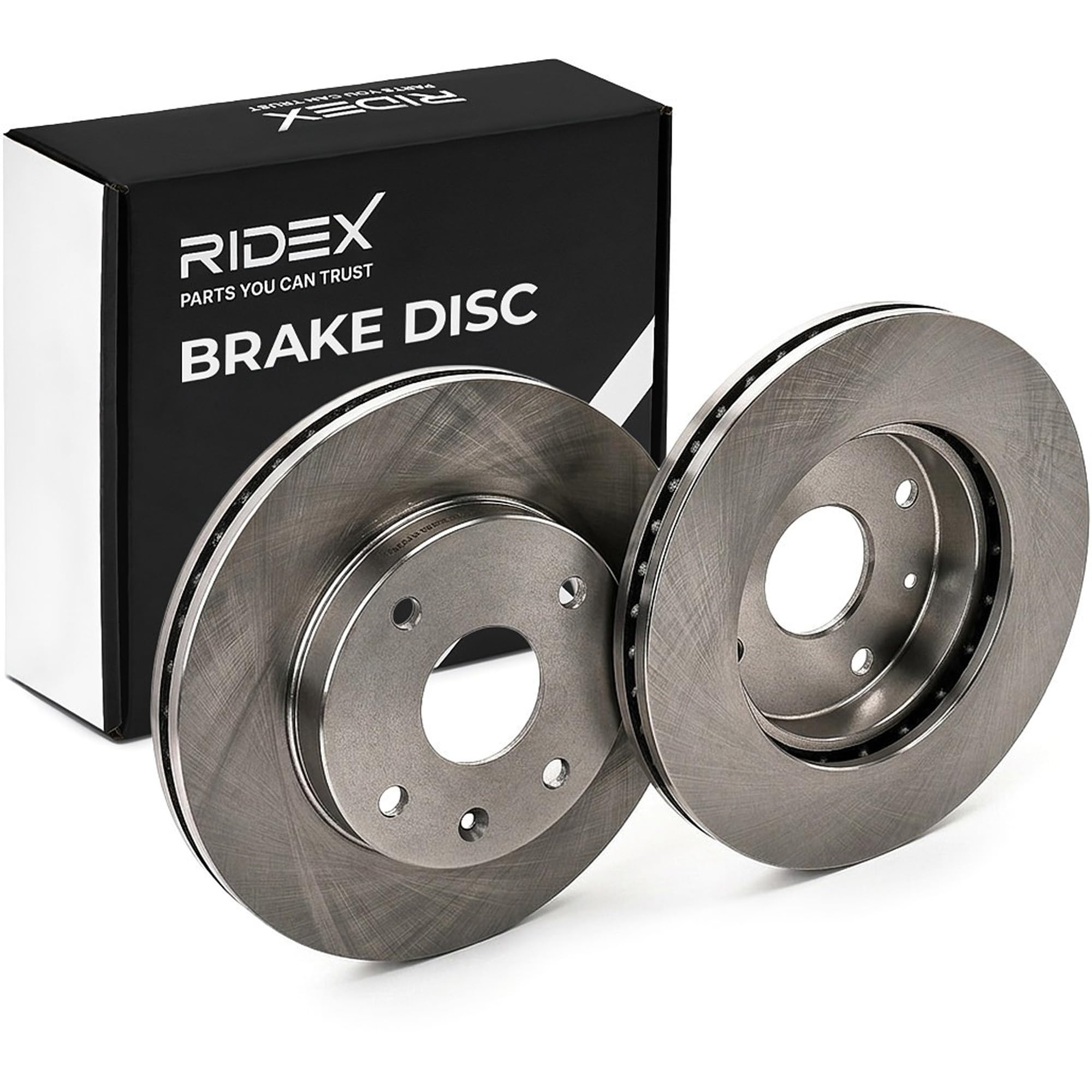 RIDEX 82B0232 2x Disco de freno Delantero sin tornillos Compatible con CHEVROLET NUBIRA Ranchera familiar