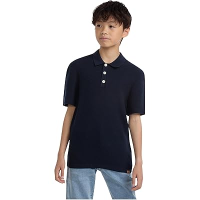 Мужская рубашка abercrombie kids Traditional Swolo (Big Kid) navy blazer
