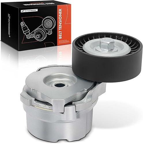 A-Premium Conjunto tensor de correa con polea compatible con Ford F-150 F150 2011-2022, Mustang 2011-2012/2015-2017, 5.0L, repuesto # BR3E6B209HC,