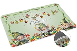 Embrace the Christmas Cheer with Our Festive Elf Door Mat
