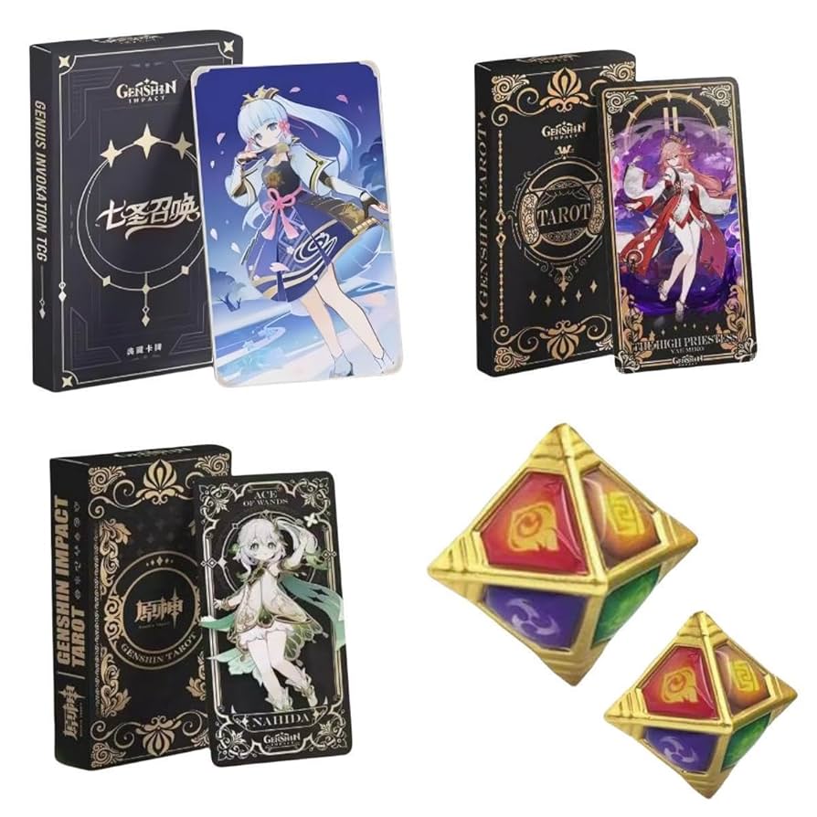 原神 韓国 おみくじ カード 7点セット　星占いカード 原神 韓国 おみくじ カード 7点セット 星占いカード 原神 韓国