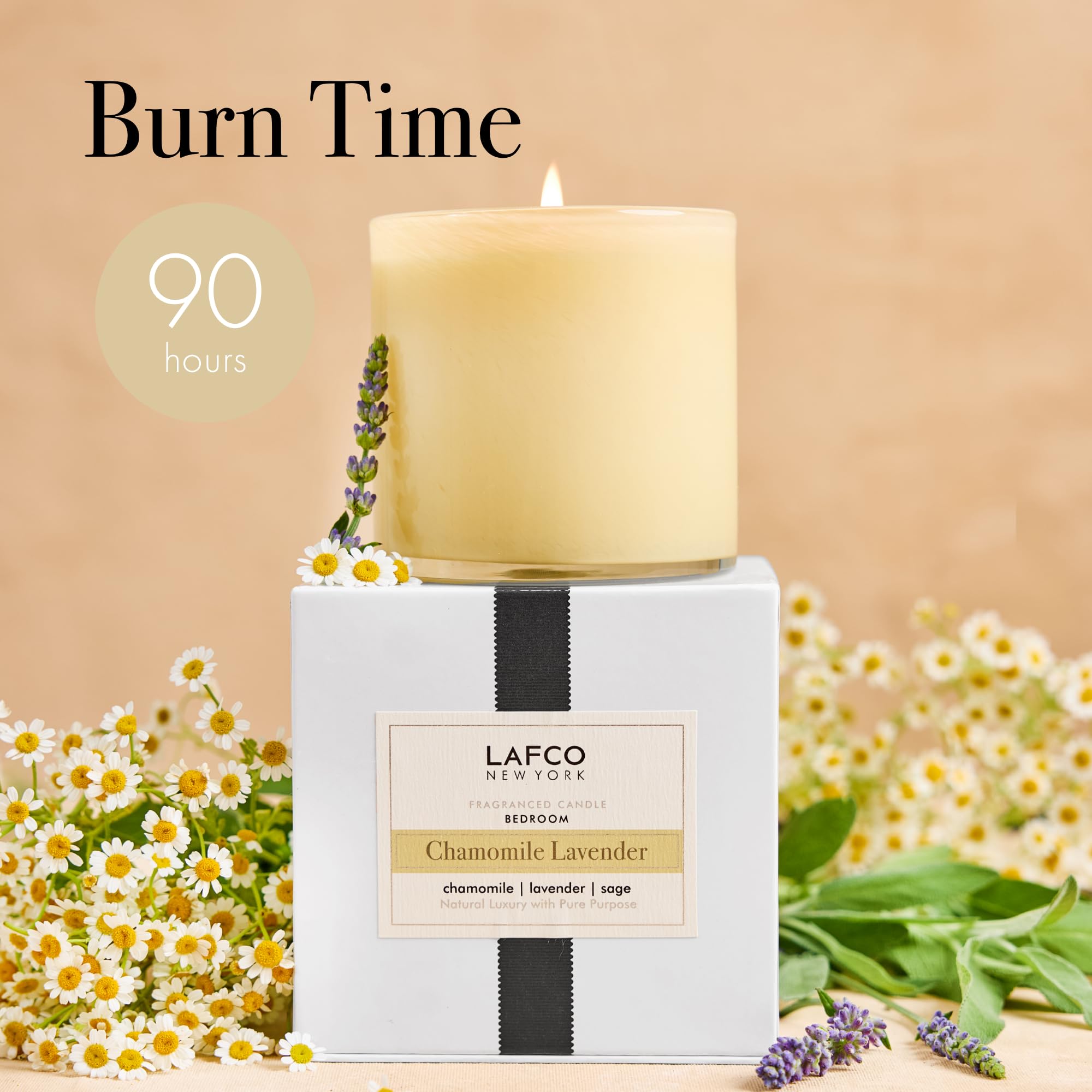 Amazon.com : LAFCO New York Signature Candle, Chamomile Lavender