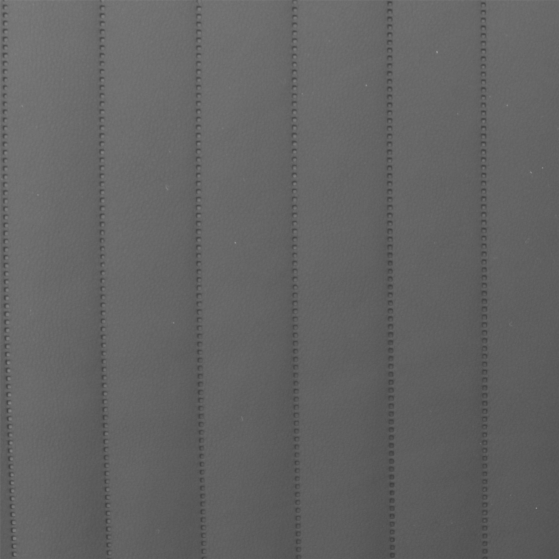 Quilted Faux Leather Fluted Car Seating Vehicle Upholstery Fabric by The Metre - Grey