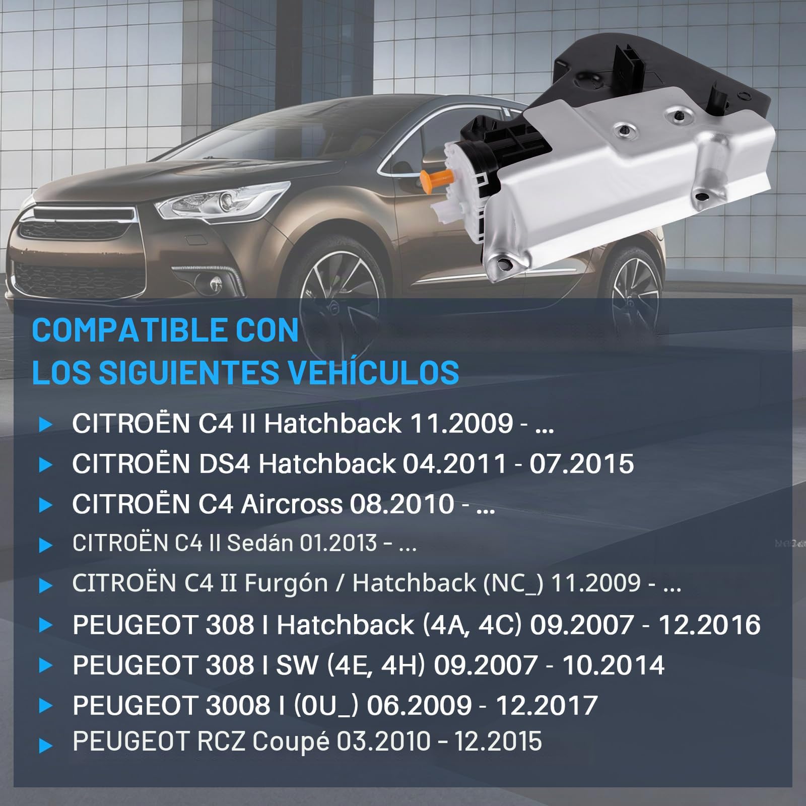 Aditivo de combustible con filtro DPF y bomba de reemplazo para C4 II DS4 308 3008 RCZ Accesorios de coche Parte # 1606340280 9673949080
