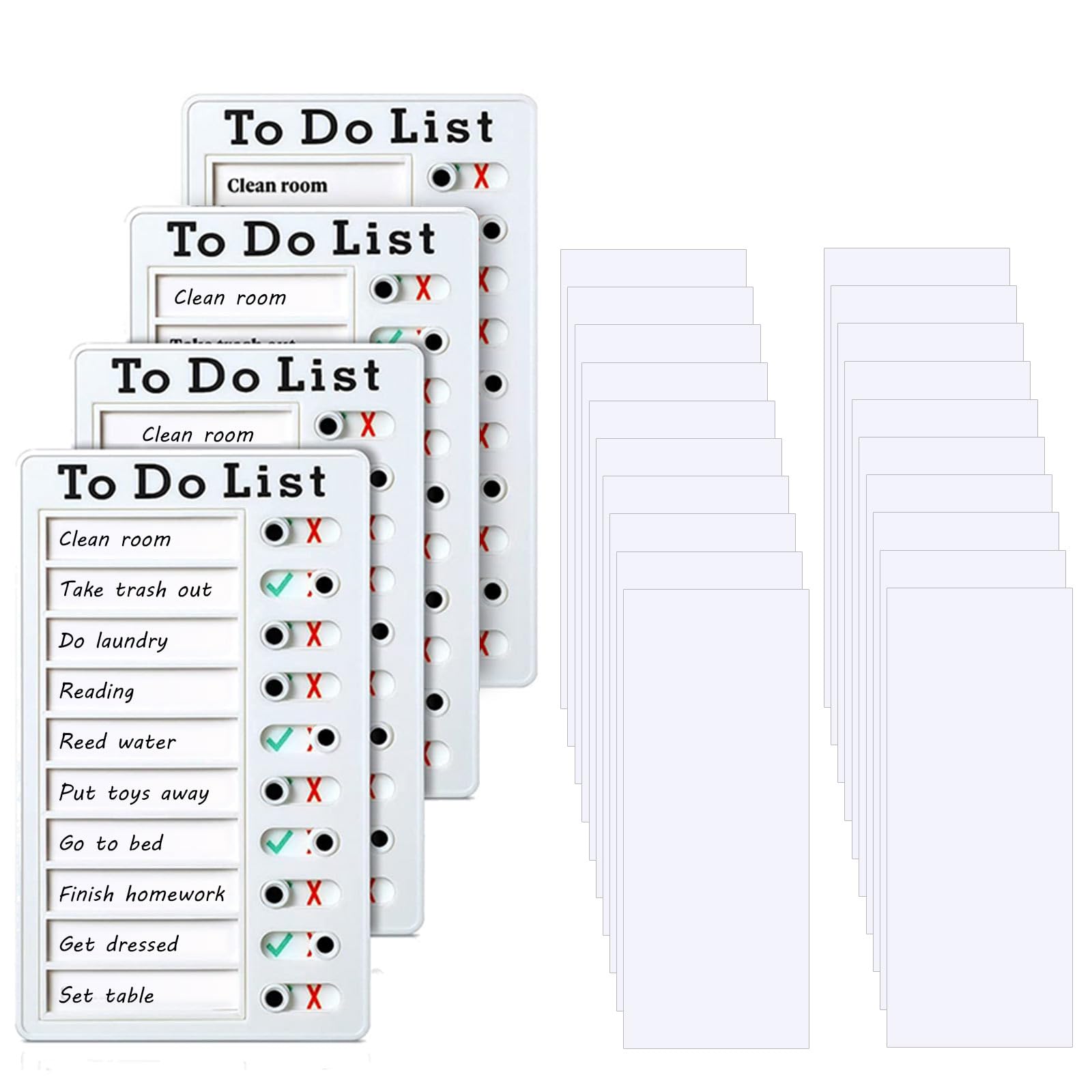 4 Pezzi To Do List Checklist Board,Lista Di Pianificazione Delle