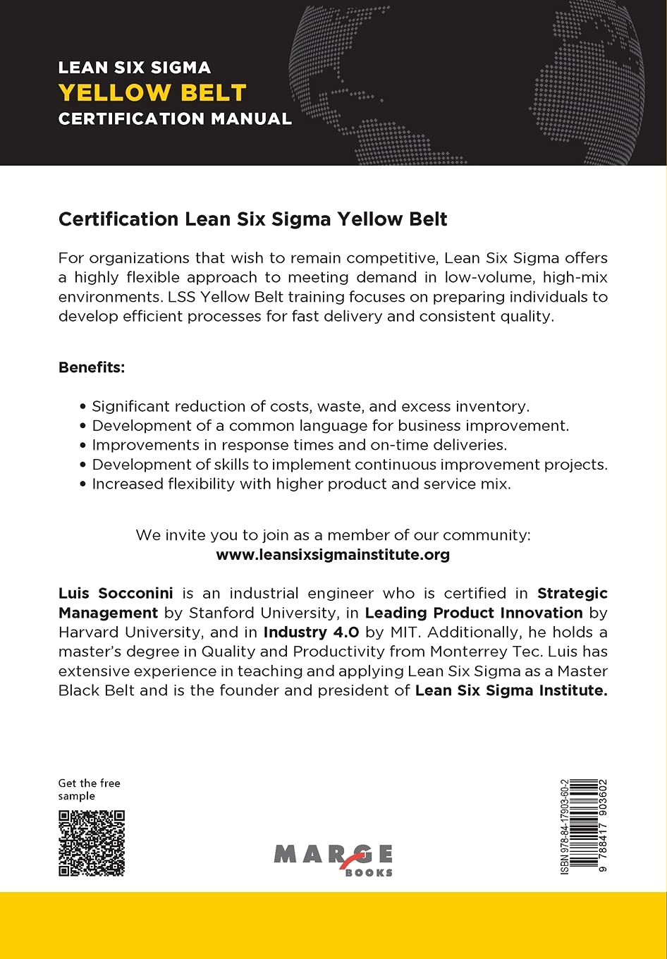 Lean Six Sigma Yellow Belt. Certification Manual: 0