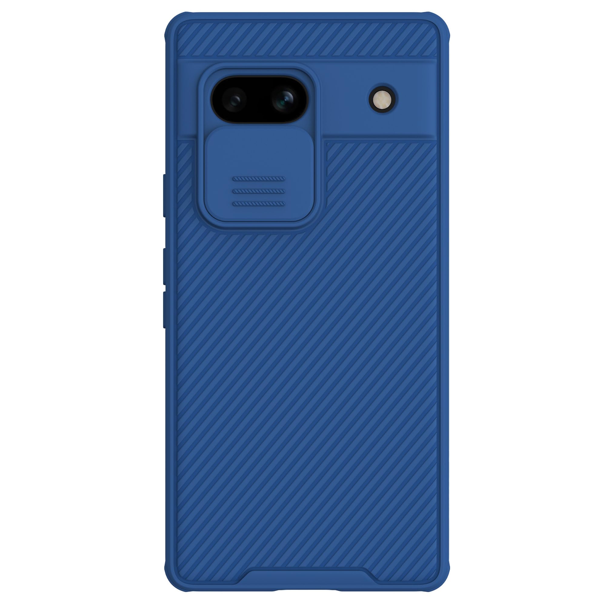 Nillkin Case for Google Pixel 7A (6.1" Inch) CamShield Pro Slider Camera Close & Open Double Layered Protection TPU + PC Blue Color-image-6