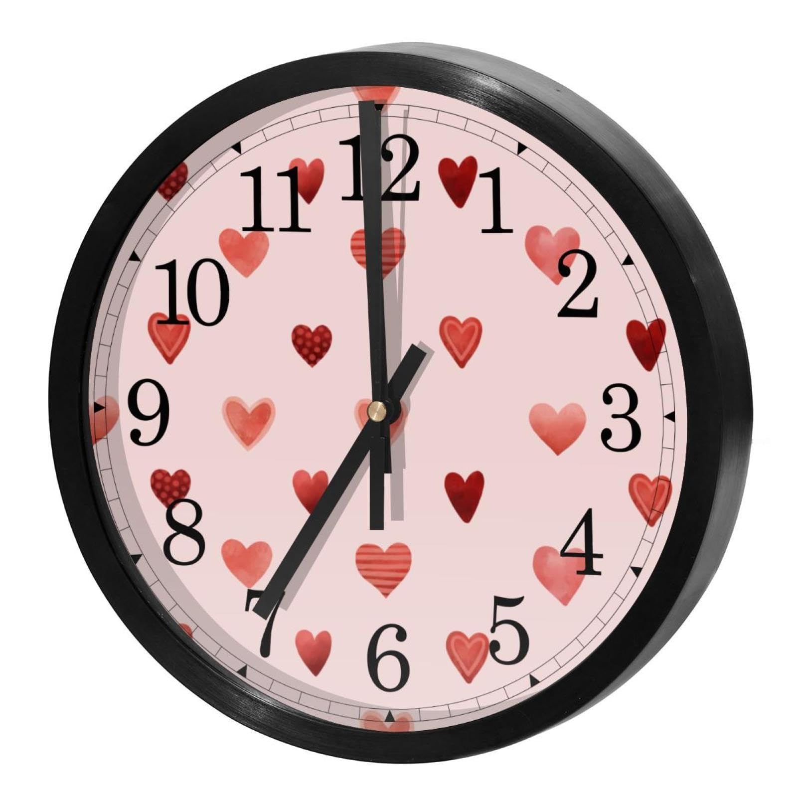 Horloge murale silencieuse sans tic-tac à quartz pour éliminer les bruits de chambre